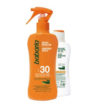 Babaria - Aloe SPF30 + After Sun Spray Sunscreen
