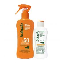 Babaria - Aloe SPF50 Spray Sunscreen + After Sun