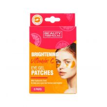 Beauty Formulas - *Brightening Vitamin C* - Gel patches with hyaluronic acid for the eye contour