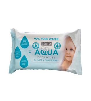 Beauty Formulas - Baby wipes Aqua Baby - 56 units
