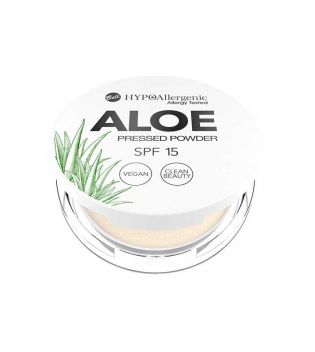 Bell - *Aloe* - Hypoallergenic compact powder SPF15 - 02: Vanilla