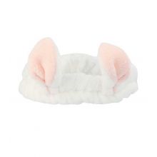 Bell - Rabbit ears elastic headband - White