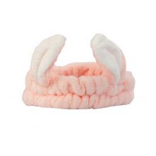 Bell - Rabbit ears elastic headband - Nude