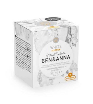 Ben & Anna - Natural cream toothpaste with fluoride - White