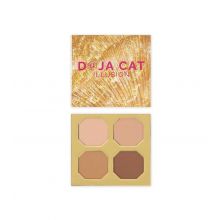 BH Cosmetics - *Doja Cat* - Powder Contour Palette Illusion - Medium