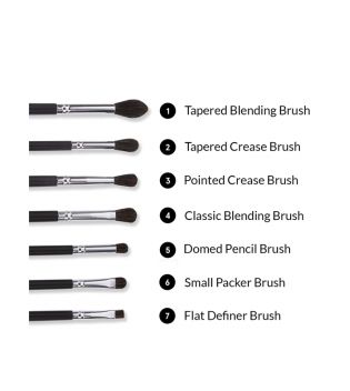 BH Cosmetics - Set of 7 eye brushes Eye Essentials