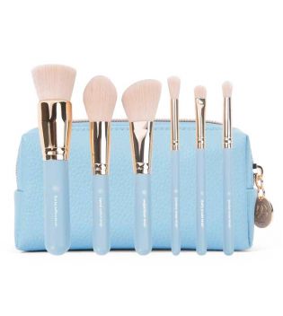 BH Cosmetics - *Travel Series* - Set of brushes + Escape bag
