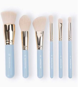BH Cosmetics - *Travel Series* - Set of brushes + Escape bag