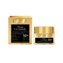 Bielenda - *Golden Ceramides* - Lifting and regenerating anti-wrinkle facial cream day and night - Over 50 years
