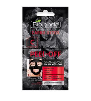 Bielenda - Peel Off Carbo Detox Mask - Mixed and oily skin
