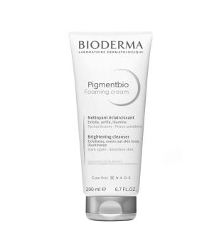 Bioderma - Exfoliating and illuminating cleanser Pigmentbio Foaming Cream - Sensitive skin with spots and hyperpigmentation
