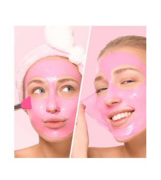 Biovène - Peel-off mask with charcoal Glowing Complexion Pink Mask