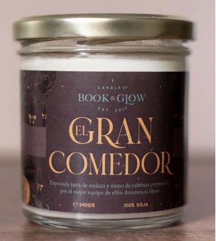Book and Glow - *Mundos Extraordinarios* - Soy candle - El Gran Comedor