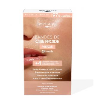 Byphasse - Cold wax strips - Face and delicate areas