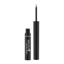 Catrice - Liquid Eyeliner & False Eyelash Glue Lash Glue & Eyeliner - 010: Strong Black