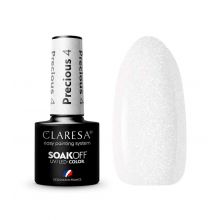 Claresa - Semi-permanent nail polish Soak off - 4: Precious