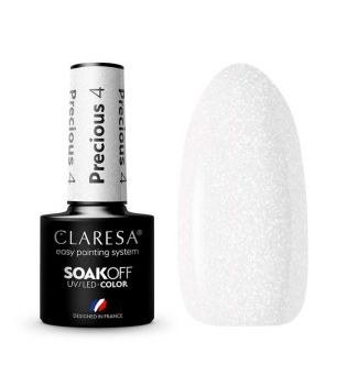 Claresa - Semi-permanent nail polish Soak off - 4: Precious