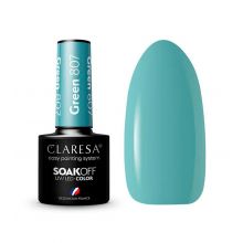 Claresa - Semi-permanent nail polish Soak off - 807: Green