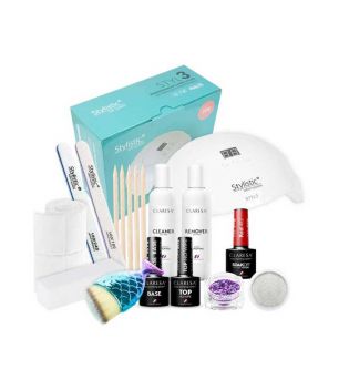 Claresa - Semi-permanent manicure kit Maxi