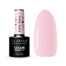 Claresa - *Love Story* - Semi-permanent nail polish Soak off - 03