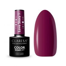 Claresa - *Love Story* - Semi-permanent nail polish Soak off - 09