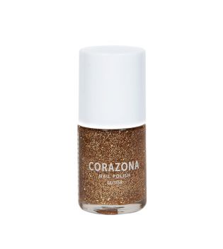 CORAZONA - Nail polish Glitter - Flax