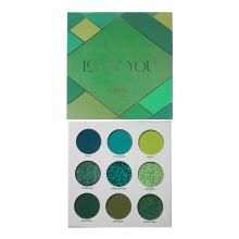 CORAZONA - Lovin' You Eyeshadow Palette - Vol. 4 The Greens