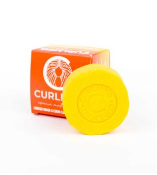 CurlMed - 100% natural solid shampoo - Oily hair and sensitive scalp