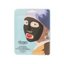 Dizao - *Masterpieces* - Hyaluron and charcoal Face Black Botomask