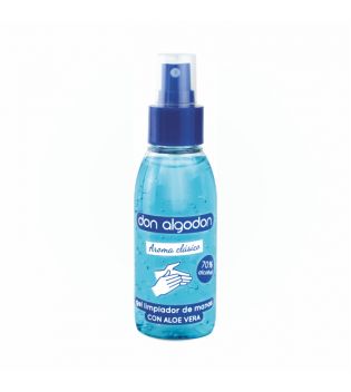 Don Algodon - Hand cleansing gel with Aloe Vera - Classic aroma