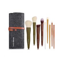 Eigshow - *Colorful Series* - Set 9 makeup brushes
