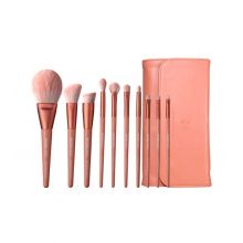 Eigshow - *Morandi Series* - Set 10 makeup brushes Ready To Roll - Coral