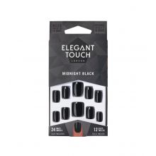 Elegant Touch - False Nails Colour Nails - Midnight Black