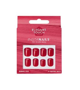 Elegant Touch - False nails Instanails - Born Red-y