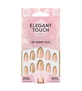 Elegant Touch - False Nails Luxe Looks - Oh Snow Cute