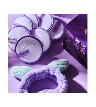 essence - *Beauty Benzz x essence* - Make-up remover pads and headband set Everyday Is A Mystery
