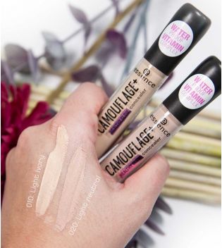 Essence - Camouflage+ Healthy Glow concealer - 020: Light neutral