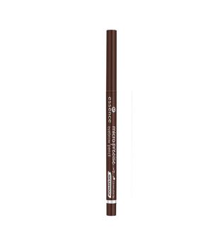 essence - Micro Precise Eyebrow Pencil - 03: Dark Brown