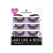 essence - False Eyelashes Set 3 x Lash Like A Boss - 02: My lashes are Limitless