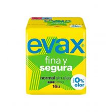 Evax - Normal compresses without wings Fina y Segura - 16 units