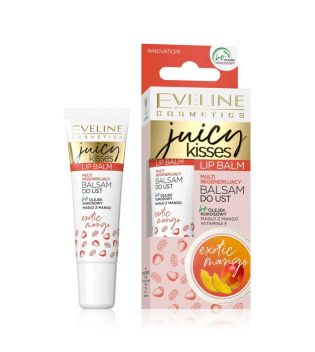 Eveline Cosmetics - Lip Balm Juicy Kisses - Exotic mango