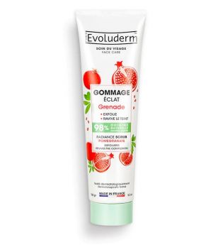 Evoluderm - Radiant Facial Scrub - Pomegranate