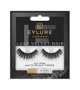 Eylure - False Eyelashes Luxe Velvet Noir - Eclipse