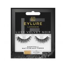 Eylure - False Eyelashes Luxe Velvet Noir - Nightfall