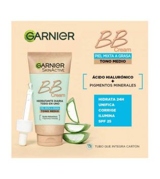 Garnier - BB cream combination to oily skin - Light