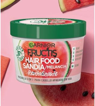 Garnier - 3 in 1 Mask Fructis Hair Food - Watermelon: Dull hair