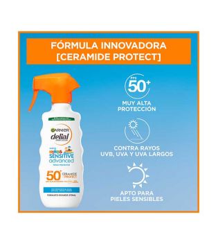 Garnier - Protective Spray Delial Children Sensitive Advanced FPS 50+ Ceramide Protect 270ml