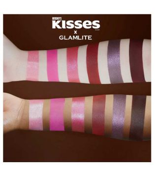 Glamlite - *Hersey's Kisses* - Eyeshadow Palette - Lava Cake
