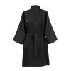 GLOV - Ultra Absorbent Terry Robe Kimono Style - Black