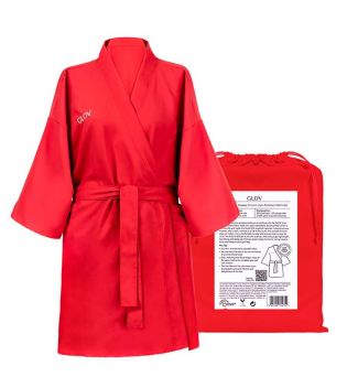 GLOV - Ultra Absorbent Terry Robe Kimono Style - Red
